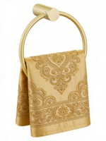 Ensemble d'accessoires de salle de bain 6 pièces, kit de porte-serviettes de salle de bain