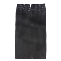 Extensions de cheveux naturels Remy vietnamiens à clipser, double épaisseur, lots bruts, pour femmes, livraison rapide, fournisseur de premier plan