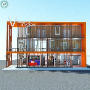 <span class=keywords><strong>Edificio</strong></span> Comercial Modular de 3 Pisos para Motel, Tienda Minorista, Hostal y Restaurante - Product Image 4