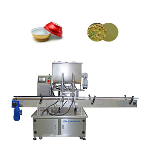 हॉट-सेलिंग स्वचालित इलेक्ट्रिक तेल चाय डबल-सिर क्षैतिज पिस्टन फिलर सॉस भरने मशीन 200 एमएल पीएलसी - Product Image 1