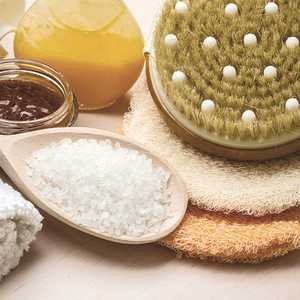 Custom Logo Dry Body <b>Brush</b> Boar Bristles Exfoliating Bath <b>Brush</b> <b>Round</b> Wooden Massage Body <b>Brush</b> - Product Image 4