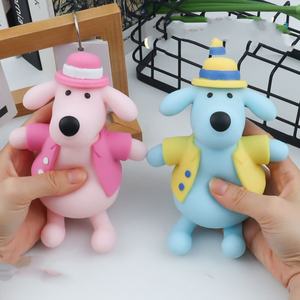 Juguete Antiestrés de Silicona con Forma de Perro Flor de Cerezo - Diseño Creativo de Animal Elástico para Apretar y Estirar - Product Image 2