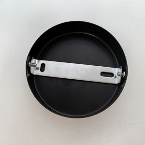 Placca per Lampadario Vintage Retro Nera Hangxing in Ferro, Diametro 10cm, Altezza 2.5cm, Garanzia di 2 Anni per Lampade a Sospensione Fai-da-Te - Product Image 5