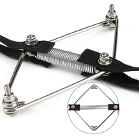 Orthèse d'orteil pour hallux valgus, ceinture de tension, entraînement, exercice du gros orteil, bande d'extension osseuse pour gros orteil, nylon, acier inoxydable