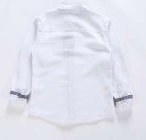 Chemises à manches longues pour garçons, de haute qualité, douces pour bébés, écologiques, différentes couleurs, 100% coton - Product Image 3