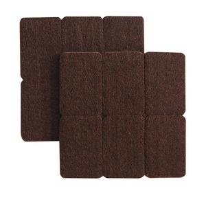 Protecteur <span class=keywords><strong>de</strong></span> sol antidérapant auto-adhésif universel Pieds <span class=keywords><strong>de</strong></span> meubles collants Tapis <span class=keywords><strong>de</strong></span> table en feutre Double coussinets adhésifs en caoutchouc - Product Image 5