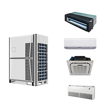 Transporteur 220V 60HZ double 2 3 4 zones tonne HP Multi Split Type unité de système AC central VRF VRV onduleur climatiseur HVAC