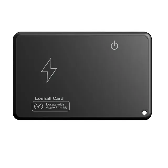 Wallet Tracker Card Wireless Charging Tracking Location Gps Locator Smart Tag for Iphone Apple Device Find My Airtag GPS Locator