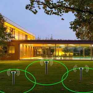 Répulsif Solaire Ultrasonique Anti-Nuisibles pour Souris et Rongeurs, <span class=keywords><strong>Lampe</strong></span> Extérieure pour <span class=keywords><strong>Jardin</strong></span>, Cour Arrière et Terres Agricoles - Product Image 5