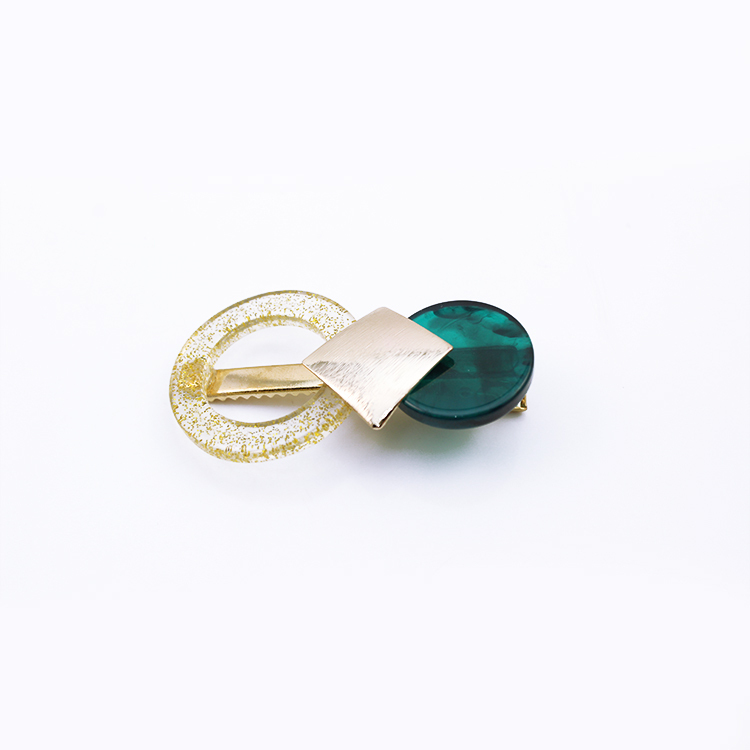 Accessoires de cheveux Clips Rond Or Diamant En Forme de Bec De Canard Bling Cheveux Clips