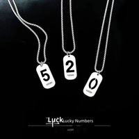 Collier créatif et tendance en acier inoxydable avec chiffre 09, pendentif ajouré haut de gamme, chaîne serpent, accessoire, bijoux inaltérables