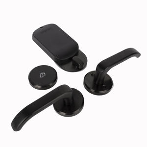 נירוסטה rfidd כרטיס חכם אלקטרוני מנעול דלת מלון דירות עם דלת עץ כוללת מערכת תוכנה במלון - Product Image 3