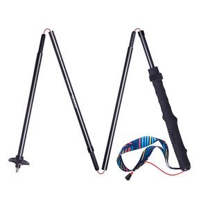 <span class=keywords><strong>Bastones</strong></span> de <span class=keywords><strong>Trekking</strong></span> Plegables de Fibra de Carbono, Ligeros, para Senderismo, Montañismo, Correr y Caminar, con Cordón de Ajuste - Product Image 5