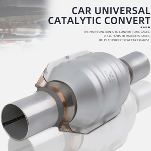 ตัวเร่งปฏิกิริยาแบบตรงรุ่น EPA สำหรับ <span class=keywords><strong>Toyota</strong></span> Prius 1.8L ปี 2010-2015 ท่อไอเสียขนาด 2 นิ้ว พร้อมแผ่นกันความร้อน 17410-37160 รับประกันไม่มีรหัสข้อผิดพลาด CEL <span class=keywords><strong>P0420</strong></span> - Product Image 5