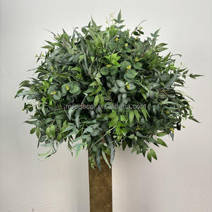 Décoration <span class=keywords><strong>de</strong></span> <span class=keywords><strong>table</strong></span> <span class=keywords><strong>de</strong></span> réception <span class=keywords><strong>de</strong></span> <span class=keywords><strong>mariage</strong></span> 80 cm, <span class=keywords><strong>centre</strong></span> <span class=keywords><strong>de</strong></span> <span class=keywords><strong>table</strong></span> <span class=keywords><strong>de</strong></span> <span class=keywords><strong>mariage</strong></span> feuilles vertes, boule <span class=keywords><strong>de</strong></span> fleurs vertes personnalisée - Product Image 2