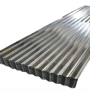 0,5 mm dicke verzinkte Dachplatte aus wellpappe Gi Galvalume Stahl Z275 heißgewalzte Kesselplatte Werkspreis
