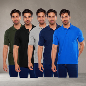 Camisa de Golf de Verano para Hombre, Cuello Solapa, Manga Corta, Algodón, Corte Ajustado, Transpirable, Bordada, Suministro Directo de Fábrica de Guangzhou - Product Image 4