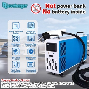 เครื่องชาร์จรถยนต์ไฟฟ้า CCS2 20kW แบบพกพา ชาร์จเร็ว DC สำหรับใช้ในบ้าน - Product Image 2