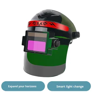 Casco <span class=keywords><strong>de</strong></span> Soldadura <span class=keywords><strong>con</strong></span> Oscurecimiento Automático, Montado en la Cabeza, Anti-Quemaduras, <span class=keywords><strong>Ventilador</strong></span> Facial, Alimentado por Batería <span class=keywords><strong>de</strong></span> Litio Solar, Control <span class=keywords><strong>de</strong></span> Retardo <span class=keywords><strong>de</strong></span> 0.1-0.8s, 1 Año <span class=keywords><strong>de</strong></span> Garantía - Product Image 6