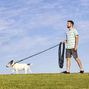 Nouvelle arrivée, laisse ronde multi-usages en corde longue et résistante pour <span class=keywords><strong>chien</strong></span>, pour l'entraînement, le jeu et le camping - Product Image 5