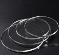 Plaques acryliques personnalisées de formes irrégulières, plaques de verre organique semi-transparentes, gravure laser, marquage