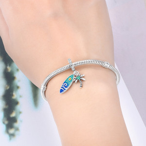 Este diseño de árbol de coco surfista es único (accesorio DIY, regalo creativo, adecuado tanto para hombres como para mujeres) - Product Image 6