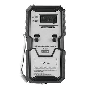 Testeur de fréquence infrarouge pour clés de voiture 100M-1GHZ, <span class=keywords><strong>compteur</strong></span> de fréquence infrarouge électronique numérique 4 bits, instrument de test avec Illuminati - Product Image 5