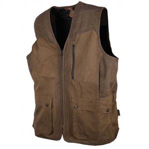 Unsex-Gilets de chasse couleur marron - Product Image 1