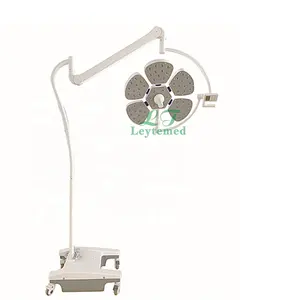 LTSL30B медицинская Вертикальная Мобильная подставка, лампа для операционной, лепесток, 5 светодиодных бестеневых хирургических ламп