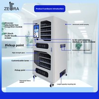 Armoire de gestion d'outils CNC intelligente à reconnaissance faciale Zebra, Unité de contrôle d'accès, de récupération, de stockage et de suivi des stocks pour l'Industrie 4.0, Automatique