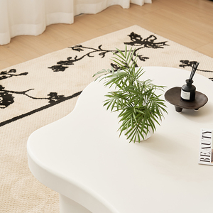 Nordic Modern Designer <b>Coffee</b> <b>Table</b> for Living Room <b>White</b> Couch Shaped Furniture 0828-7 Living Room <b>Coffee</b> <b>Table</b> 0828-7 - Product Image 5