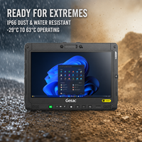 Getac K120 12,5 \ "FHD Pantalla táctil Nuevo 2 en 1 Ordenador portátil resistente Intel Core 512 4G LTE 16GB RAM GB SSD Windows 11 Pro Stock