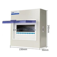 Boîtier de distribution CHNT série PZ30 pour montage en saillie/encastré, armoire de distribution électrique MCB 4-45 voies
