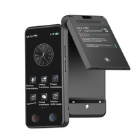 Traductor de Doble Pantalla A100 para Conferencias y Viajes al Extranjero - Traducción Precisa Sin Conexión e Interpretación Simultánea con IA Inteligente