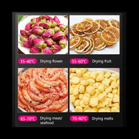 Industriële Hetelucht Voedseldehydrator 100KG-300KG PLC-gestuurde Gedroogde Fruit Droogmachine Groente Droogmachine