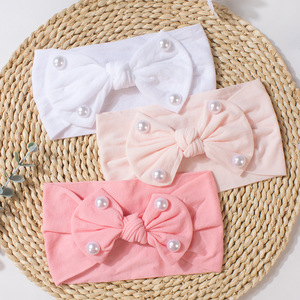 Bebek Hairband sevimli yay çocuk kafa bandı yaz ince bebek saç aksesuarları - Product Image 4