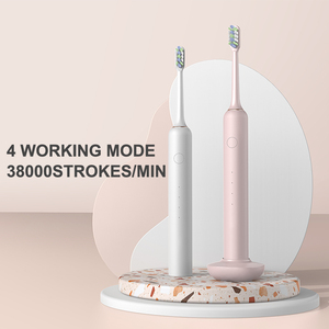 Chine Usine Oem Portable Voyage Puissance Brosse À Dents 4 Couleurs <span class=keywords><strong>Sonic</strong></span> Brosse À Dents Électrique Avec Têtes pour Adulte - Product Image 4