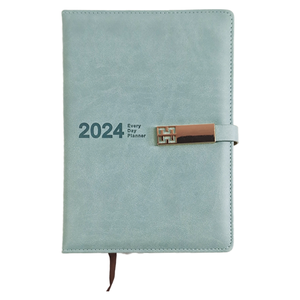 Agenda Agenda en Cuir Souple de <span class=keywords><strong>365</strong></span> <span class=keywords><strong>Jours</strong></span>, Anglais, Espagnol, Allemand, Agenda A5 - Product Image 6