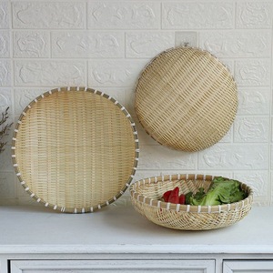 Cesto <span class=keywords><strong>Vintage</strong></span> in Bambù per Pane al Vapore, Contenitore a Forma di Cuore per Frutta, Verdura e Riso - Product Image 2