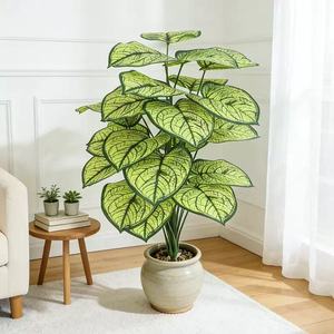 Plante artificielle de lierre vert en pot, décoration intérieure et extérieure, style nordique, ornement pour salon - Product Image 2