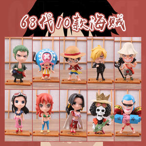 Vendita calda <span class=keywords><strong>10</strong></span> pz/set Anime Figures rufy Zoro Sanji Model <span class=keywords><strong>Action</strong></span> <span class=keywords><strong>Figure</strong></span> Cartoon Decoration One Pieces <span class=keywords><strong>Figure</strong></span> - Product Image 2