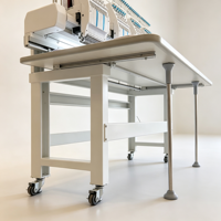 Machine à broder industrielle à 9 aiguilles pour la production de vêtements