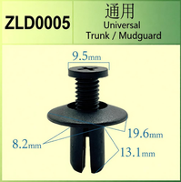 Nouveaux rivets à pression et clips d'expansion personnalisables en nylon de haute qualité pour garde-boue de voiture et jupes latérales