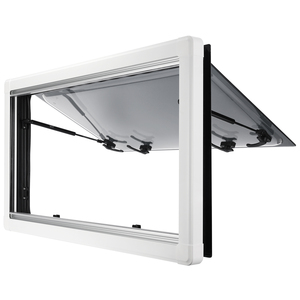 Fenêtre latérale de camping-car en verre acrylique à coins carrés, fenêtres à ouverture vers l'extérieur, certification E-mark, fenêtre de caravane européenne, style camping - Product Image 6
