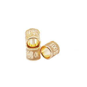 Bagues de patte pour oiseaux en or à clipser, bagues ouvertes en cuivre pour pigeons voyageurs et autres oiseaux - Product Image 6