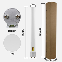 Antena WiFi para Exteriores KuWFi, 5150-5850 MHz, 1 km, Omnidireccional, Ganancia de 13 dBi, Impermeable, Antena Inalámbrica de 5.8G para Exteriores, AP Starlink