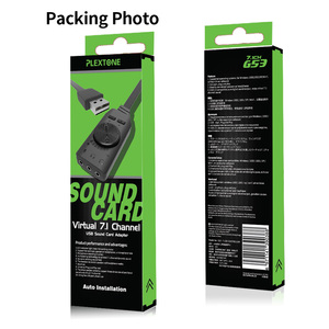 USB <span class=keywords><strong>a</strong></span> 3,5mm adaptador de auriculares 3-en-<span class=keywords><strong>1</strong></span> USB <span class=keywords><strong>a</strong></span> interfaz de Audio tarjeta de sonido Usb 7,<span class=keywords><strong>1</strong></span> sonido tarjetas - Product Image 6