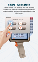 Nouvelle imprimante jet d'encre portable 2026 pour codes QR, modèle haute résolution 600 DPI