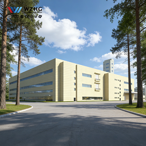 Estructura de Acero de Gran Envergadura para Hangares, Almacenes, Talleres, Hospitales, Villas, Gimnasios, Diseño Industrial de Alta Calidad, Construcción en Sudamérica - Product Image 1