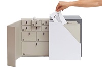 Boîte de calendrier de l'avent élégante en papier rigide imprimé sur mesure avec fermeture magnétique, 24 jours, pour cosmétiques, vernis à ongles, bijoux, cils